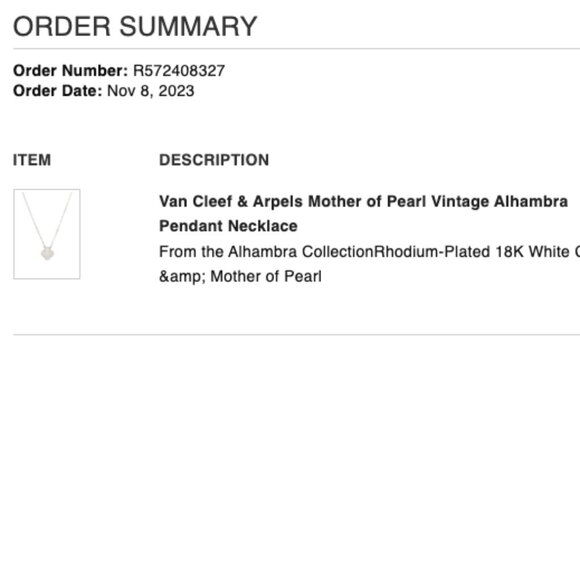 Van Cleef & Arpels Mother of Pearl Vintage Alhambra Pendant Necklace - Picture 3 of 7